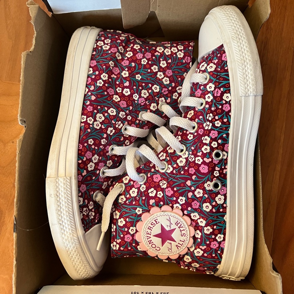 Converse Floral High-Top